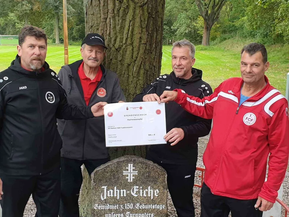Spendenaktion für einen betroffenen Fußballverein – Bild 1