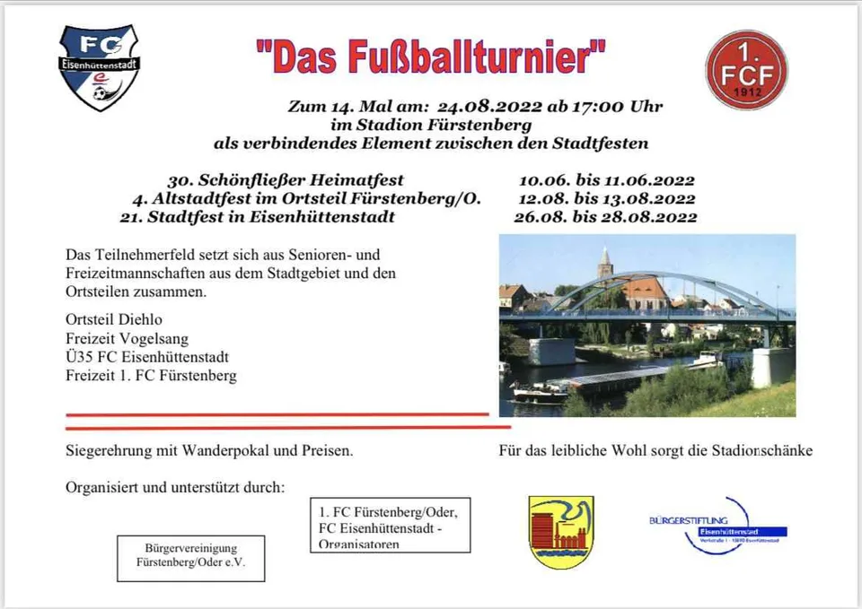 14. Stadtteilturnier in Eisenhüttenstadt – Bild 1